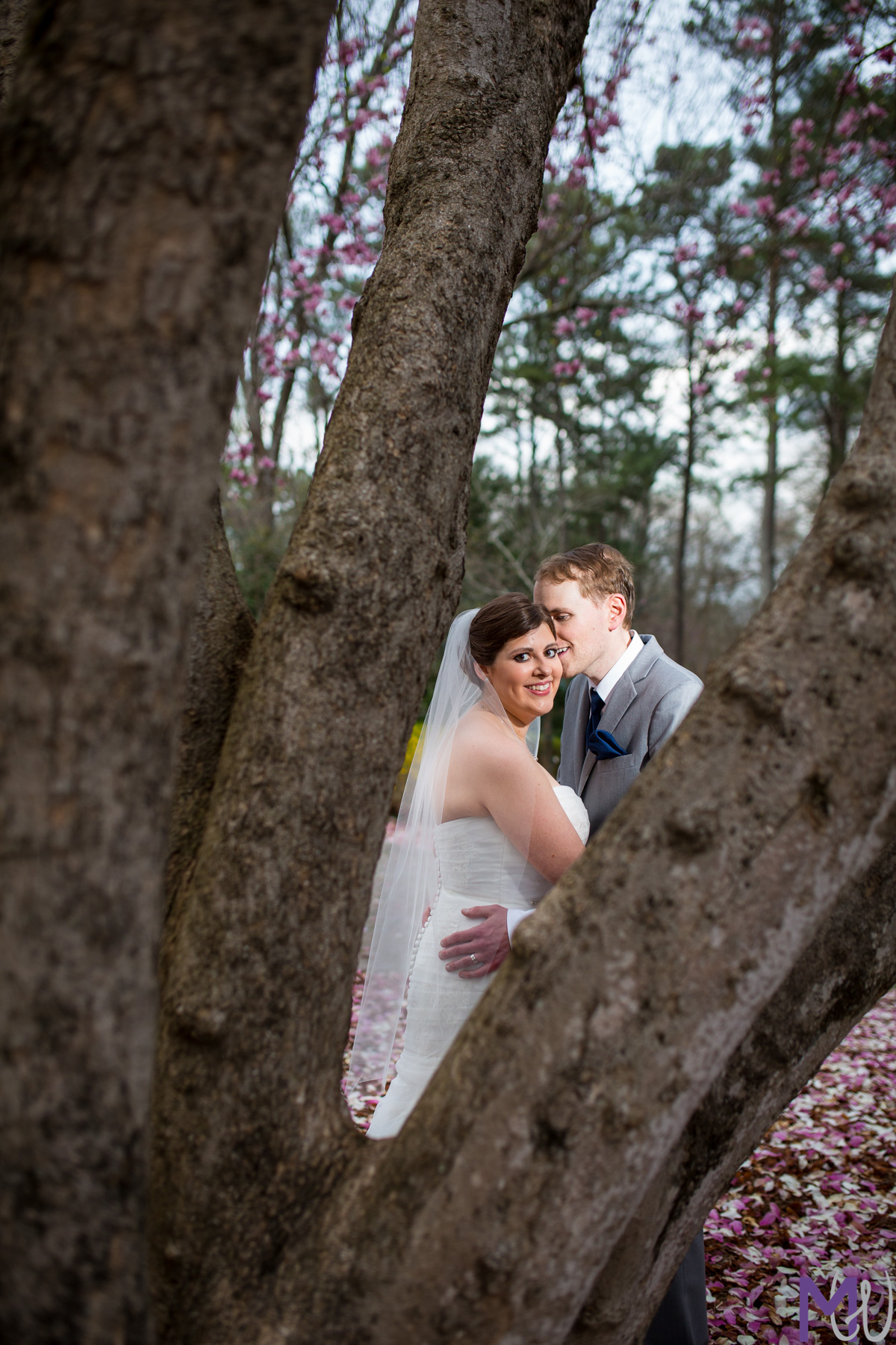 spring wedding at payne corely house