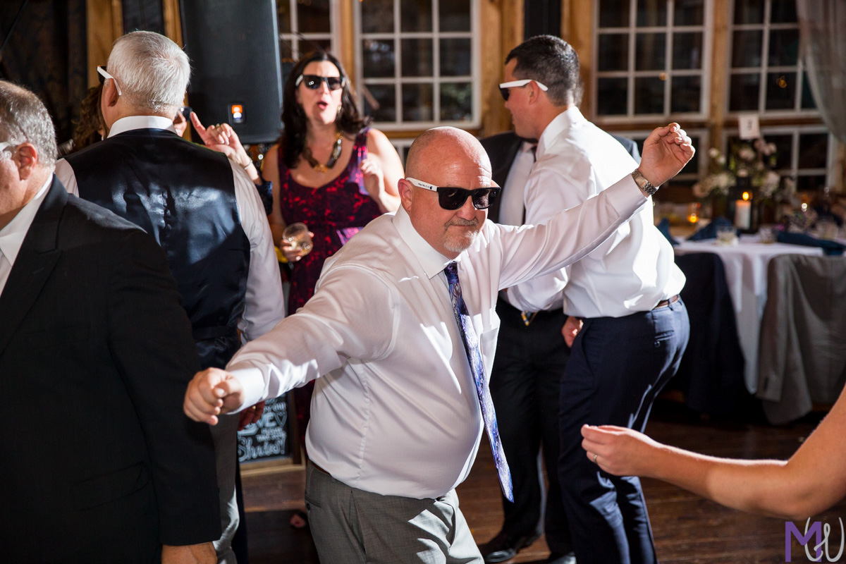 dancing at a wedding reception