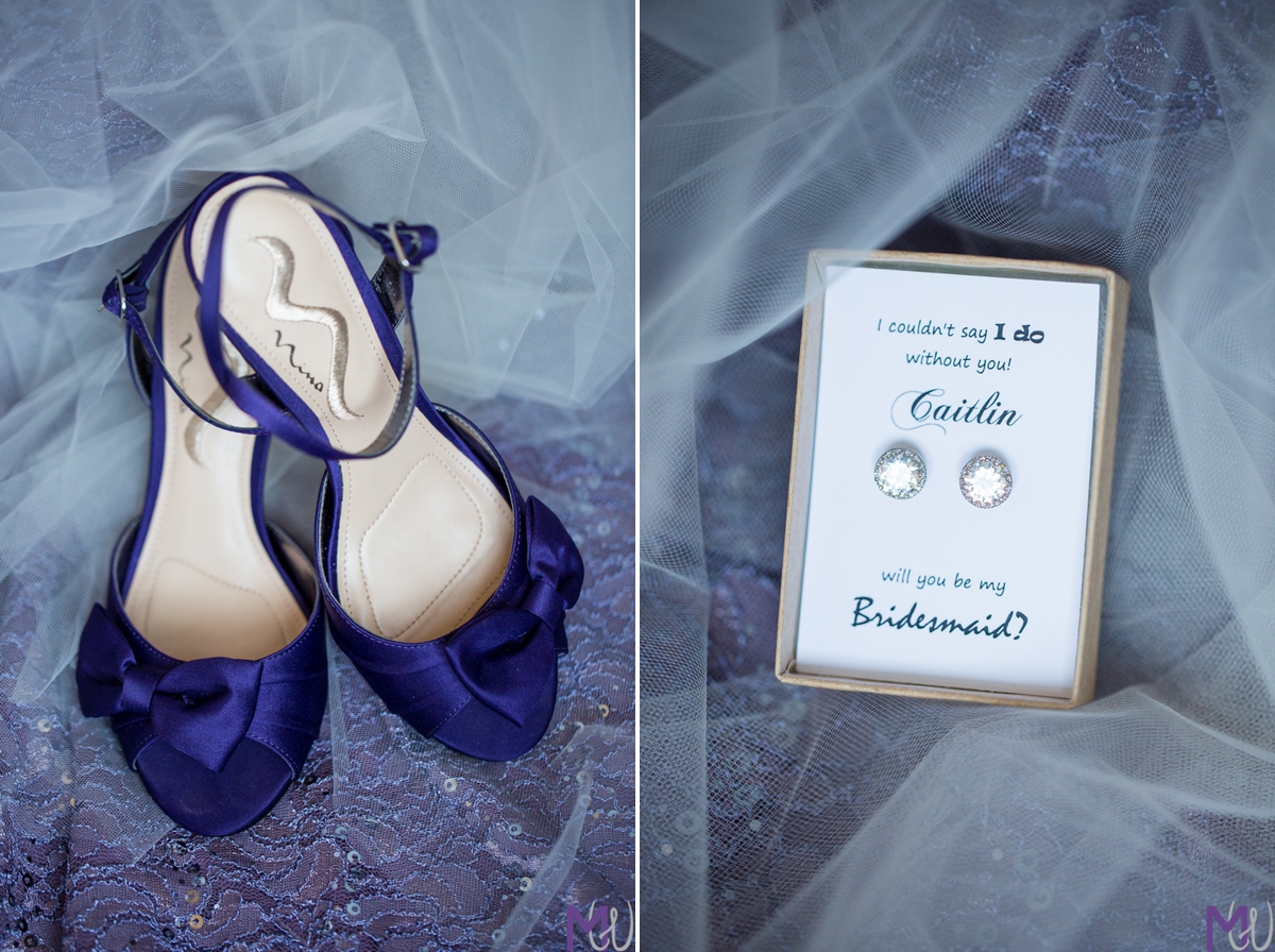 bridal accessories shoes and earrings