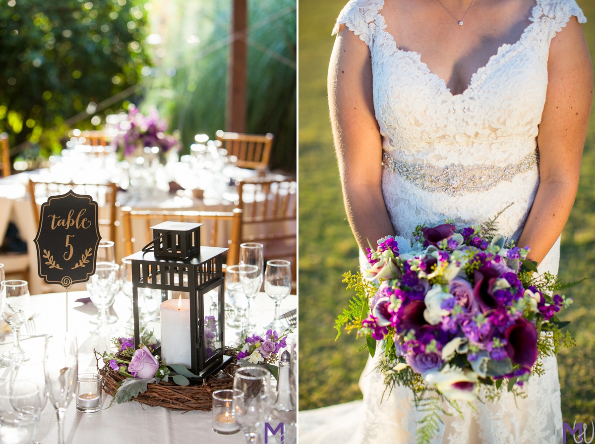 wedding flower details