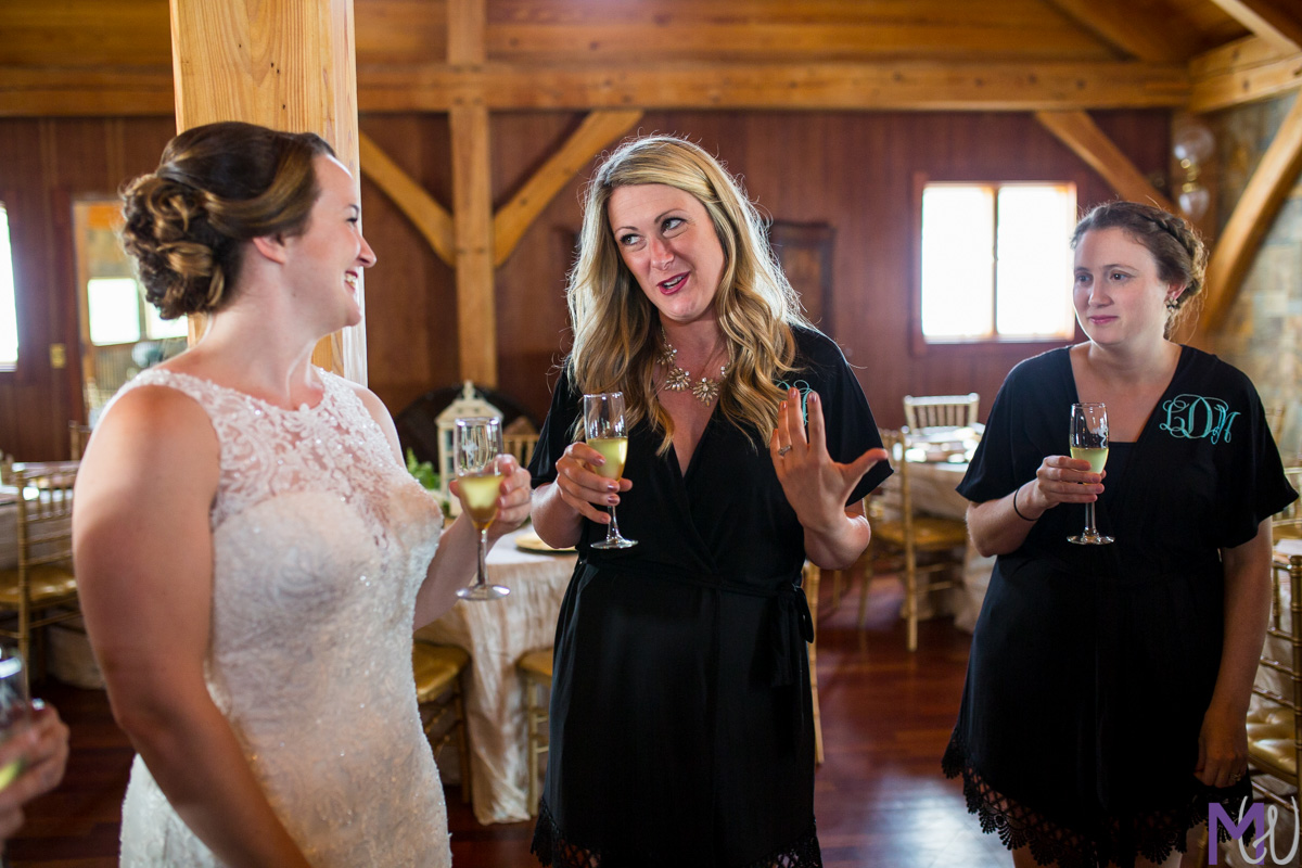 spring wedding at frogtown cellars winery in Dahlonega Georgia